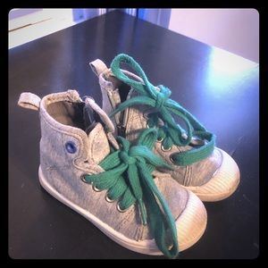 Car and Jack boys high tops